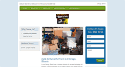 Desktop Screenshot of chicagohauling.com